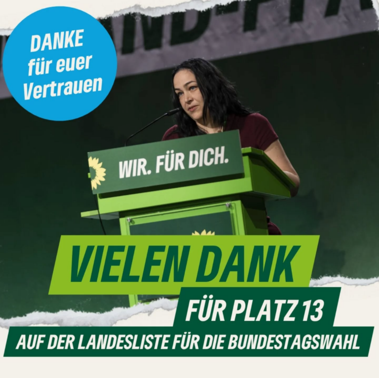 Meine Kandidatur für die Landesliste für die Bundestagswahl 2024